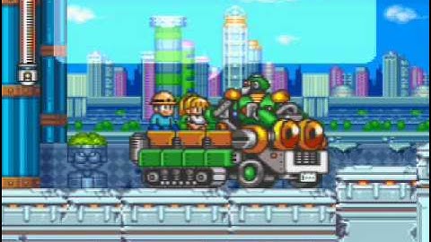 Mega Man 7 100% Walkthrough Part 1 - Opening Stage