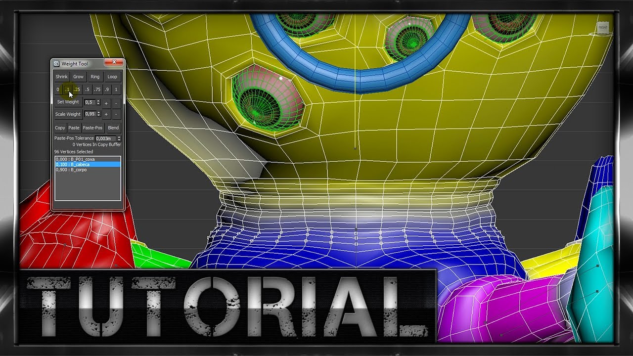 3ds Max Rig Tutorial - 3ds Max - Rig de Personagem 3d - Parte 03/03 - Skin - YouTube