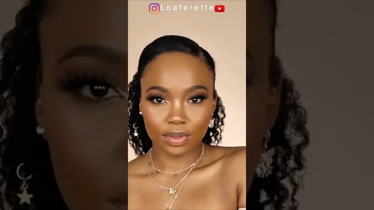 We cater to all types of hair💖      #naturalhair #beginnerfriendlymakeupforblackwomen #curlyhair