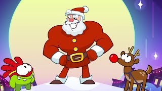 Om Nom Hikayeleri Süper Kahraman Noel Baba Çocuklara Komik Çizgi Filmler Türkçe Çizgi Film