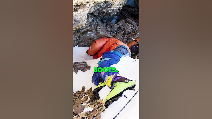 The Green Boots #MountEverest
