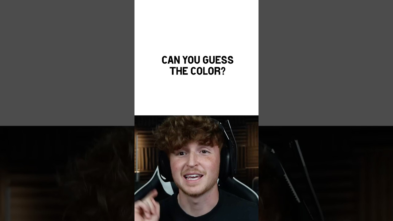 Can You Guess The Color?