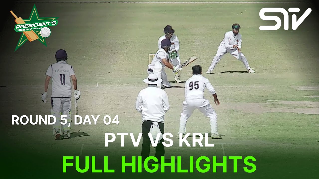 Full Highlights | PTV vs KRL | President Trophy | 2025-26 | Day 4 | PCB | M2Y1H