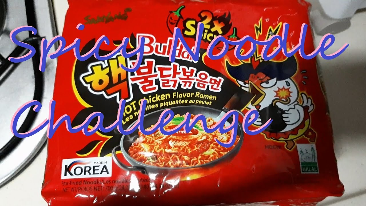 2X Spicy Korean Instant Noodle Challenge. Why do people eat this stuff?