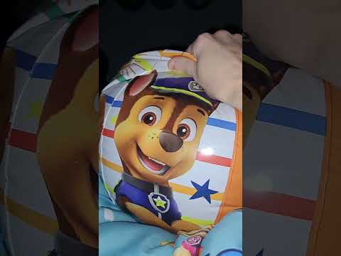 Deflating paw patrol beach ball