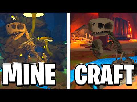 UG'S New DINOTOPIA Update Is INSANE! (MINING AND CRAFTING)
