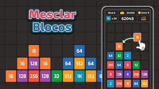 Fusão de Números: 2048 Mania screenshot 1