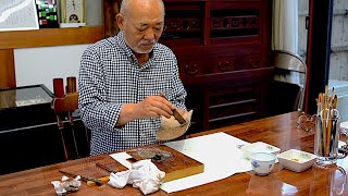 Tree Bark Transformed into a Plate!? The Process of Making an EcoFriendly Plate (SUIGENKYO)