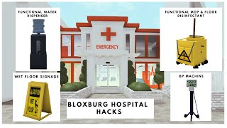BLOXBURG HOSPITAL HACKS/BUILD