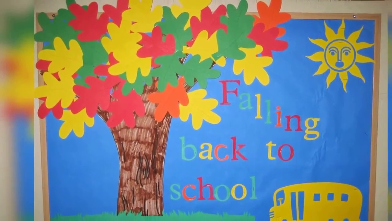 Classroom Board Decoration Ideas For Primary School Kindergarten YouTube