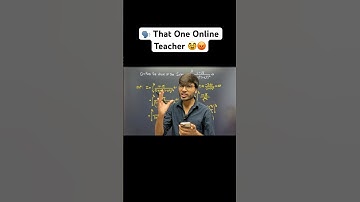 😡That One Online Teacher 👨‍🏫 | IIT-JEE *just for fun* #jee #motivation