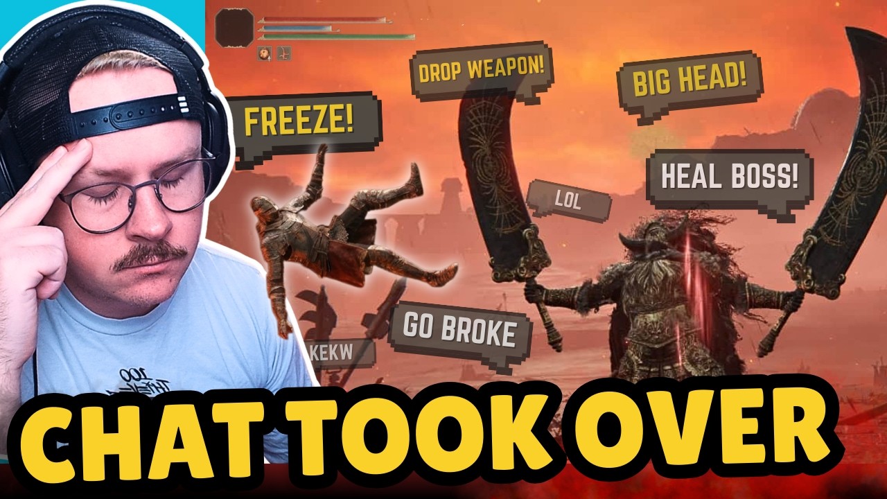 Giving Chat Control of Elden Ring Was A Mistake