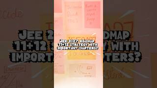 From Zero to JEE 2027 🚀 Complete 11th + 12th Strategy/ #viral #motivation #ytshorts#jeeaspirant