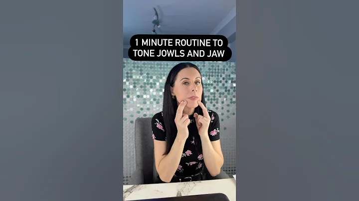 1 Minute To Tone Jaw And Jowls #facialmassage #facialyoga #faceyogaexpert