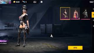 Free Fire Old Bundle Crate Opening