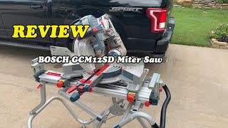 BOSCH GCM12SD Miter Saw Review - Is It Good Should You Buy It