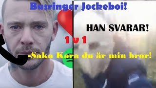 Busringer Jockiboi I Han Svarar Blir Rasande Galet