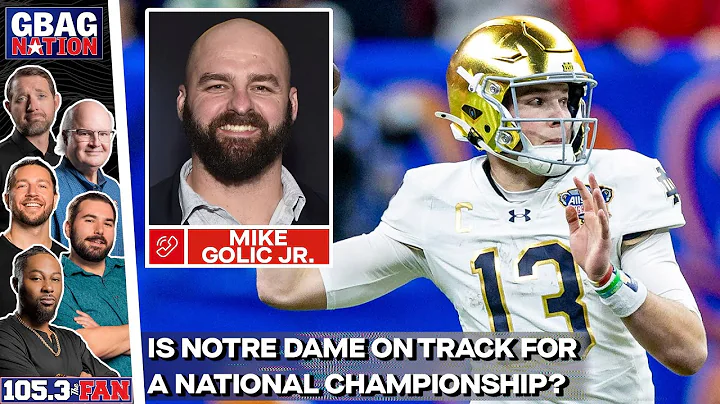 Mike Golic Jr. On The Orange Bowl, Notre Dame's Depth, Penn State's Defense | GBag Nation