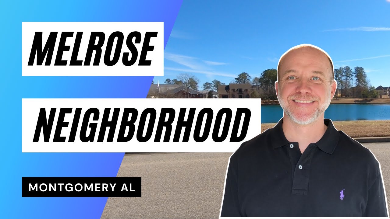 MONTGOMERY AL Neighborhoods (MELROSE) Homes for Sale Montgomery AL