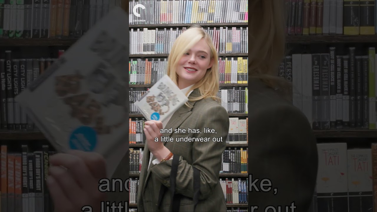 Elle Fanning on BRINGING UP BABY (1938)