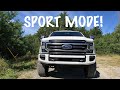 2017-2020 FORD SUPERDUTY HAS SPORT MODE! WHO KNEW?