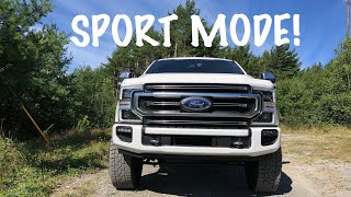 20172020 FORD SUPERDUTY HAS SPORT MODE! WHO KNEW?