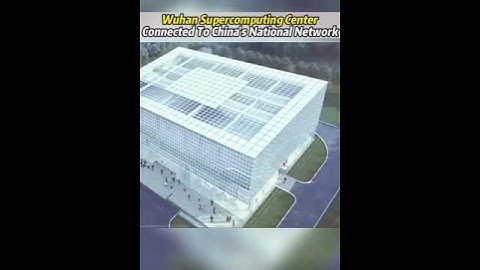 Wuhan Supercomputing Center connected to national network #wuhan #network #supercomputing #china