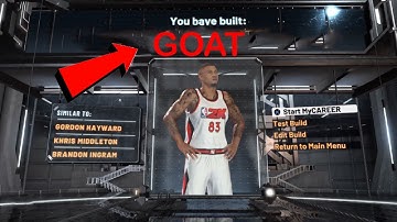 MY FRIEND DISCOVERED THE MOST UNDERRATED ALL AROUND SMALL FORWARD BUILD NBA 2K20