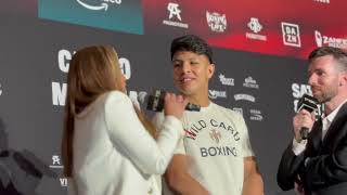 "I'M LOOKING FOR THE KNOCKOUT" JAIME MUNGUIA MAKES GRAND ARRIVAL FOR ALL-MEXICAN SHOWDOWN W/CANELO