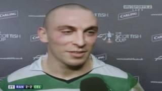 Scott Brown Interview after 2-2 Old firm.