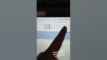 How to program injector on Isuzu engines using IDSS program #Isuzu #diesel #injector #truck