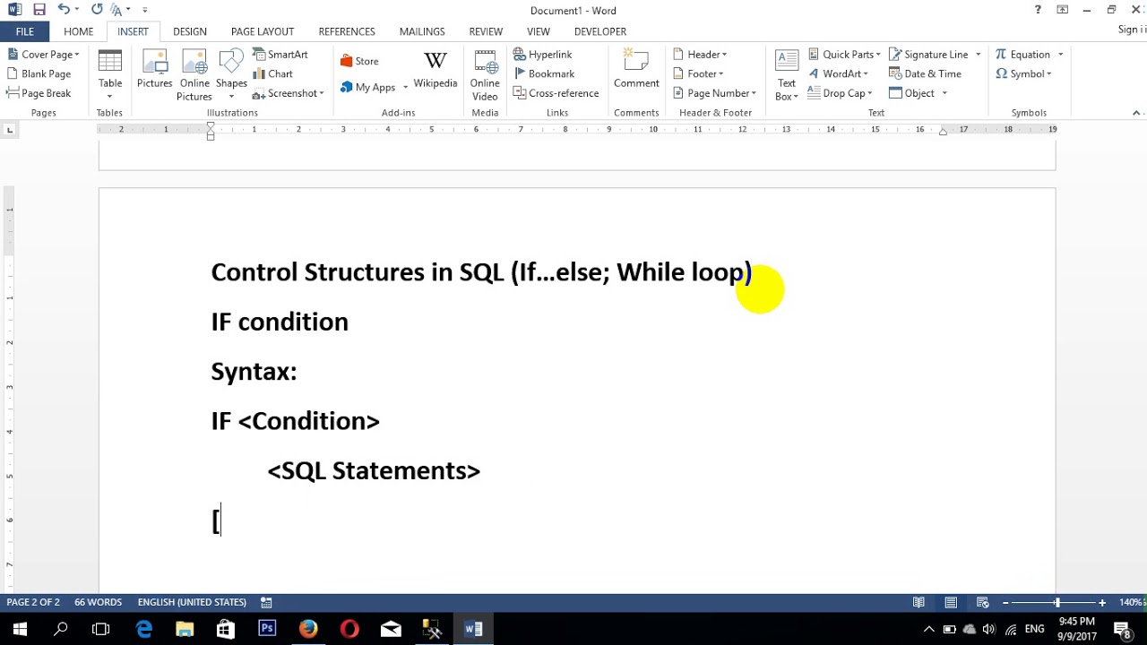 SQL Basic Programming - YouTube