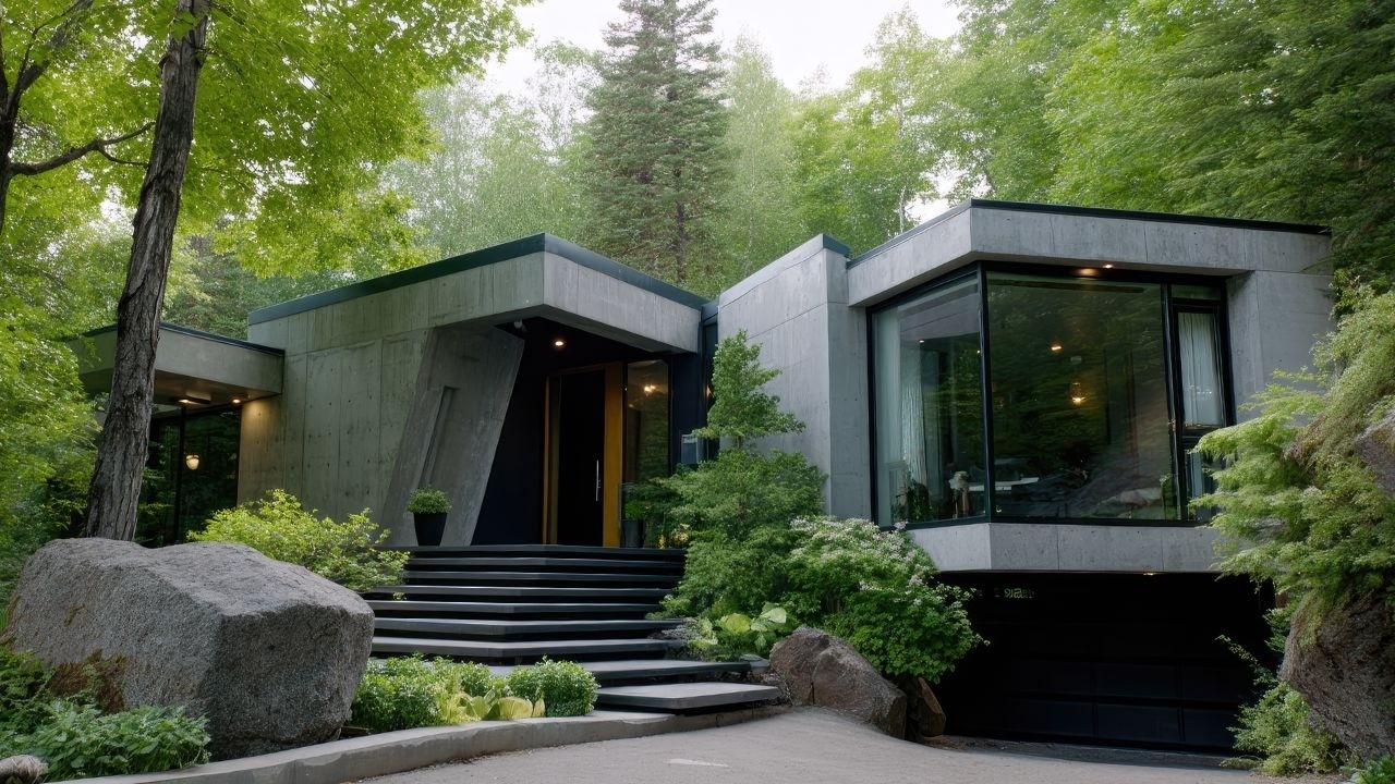 Жизнь в гармонии с природой: вневременные современные роскошные дома, созданные для гармонии и кр...