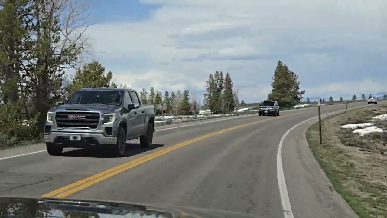 Grand Teton National Park, 42 mile loop,  short mountain drive. Epic Mountain veiws.