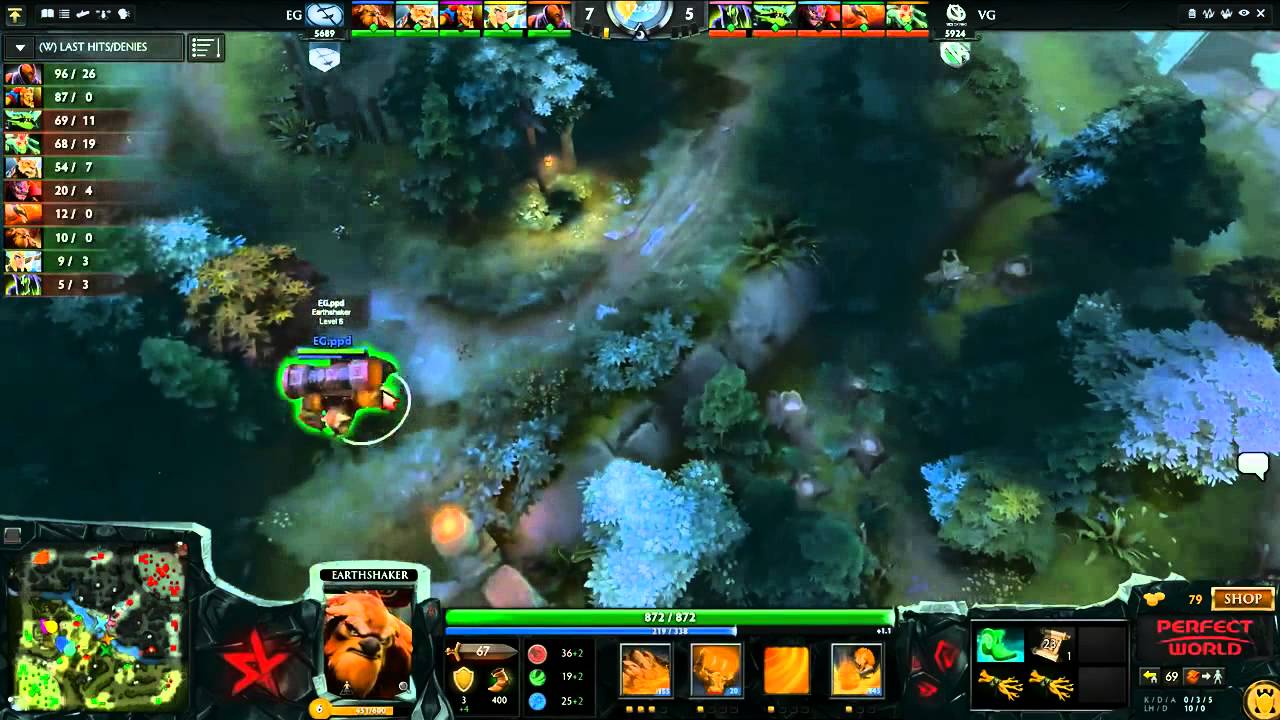 Evil Geniuses vs Vici Gaming, DAC 2015 Grand Final, Game 2