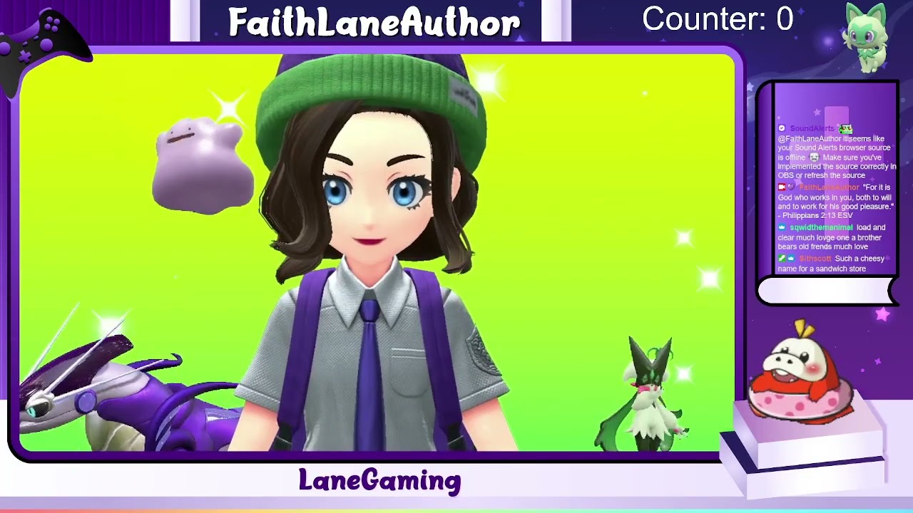 Sprigatito Shiny Hunting, Twitch Stream 1 | August 21st, 2023