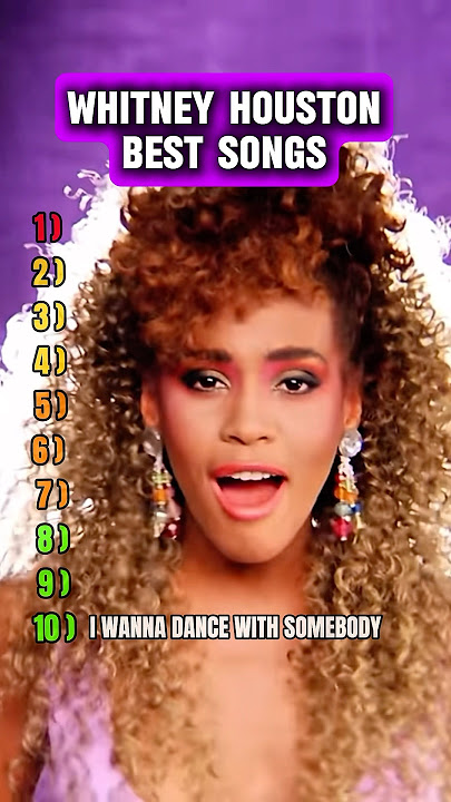 Whitney Houston Most Popular Songs #whitneyhouston #80smusic #music #nostalgia