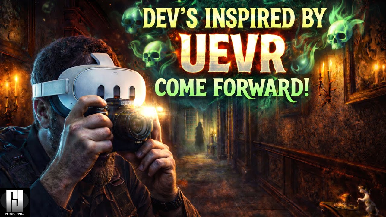 The Anomaly Manor played in VR with UEVR - PLUS Exciting DEV news!