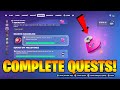 How to EASILY Collect Candy Hearts in Duo Trio or Squad matches in Fortnite Quest! (Squad Up!)