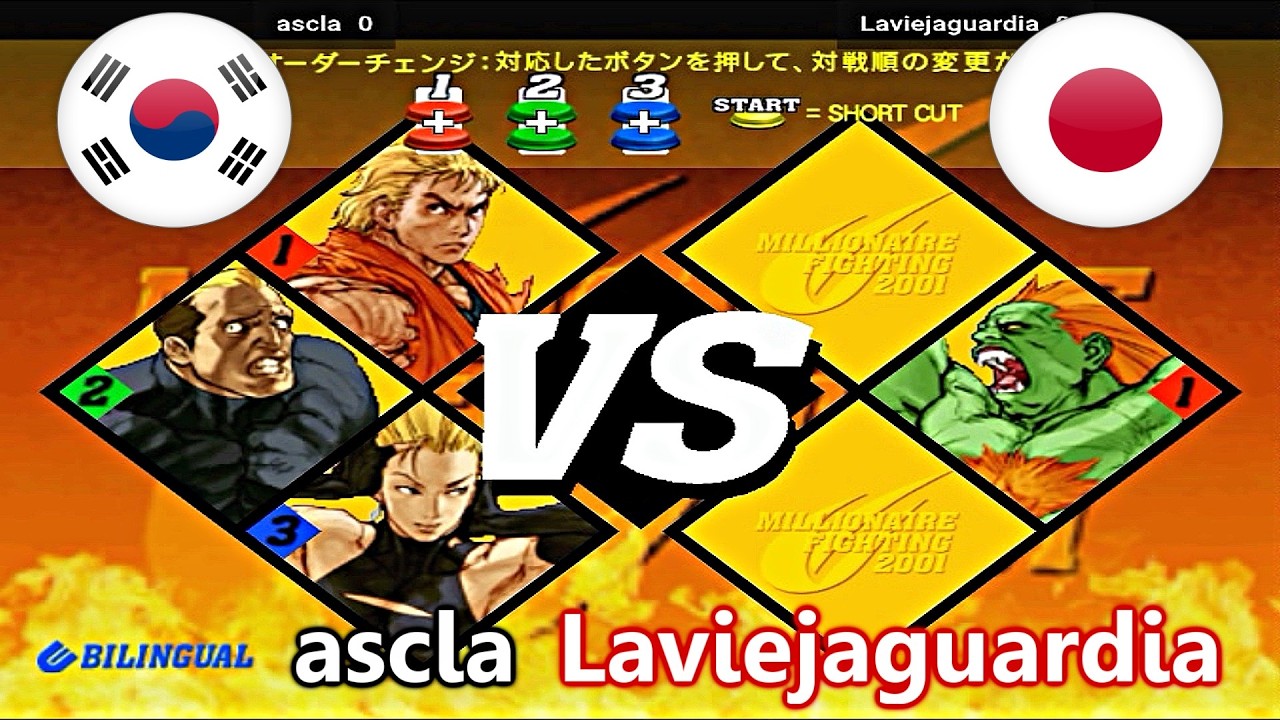 Capcom vs. SNK 2: Mark of the Millennium 2001 - ascla vs Laviejaguardia