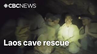 5 villagers stuck in a cave in Laos found alive, 2 still missing