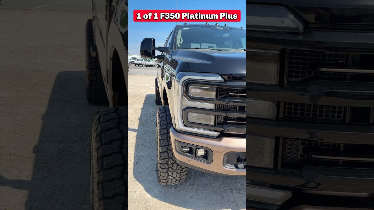 Congratulations to Jared Boswell on your 1 of 1 Akins Ford F250 Platinum Plus Covert Edition