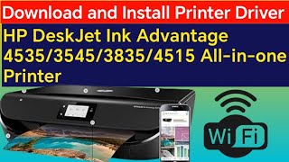 How to Download and Install the HP DeskJet Ink Advantage 4535 Network Driver #viralvideo screenshot 1
