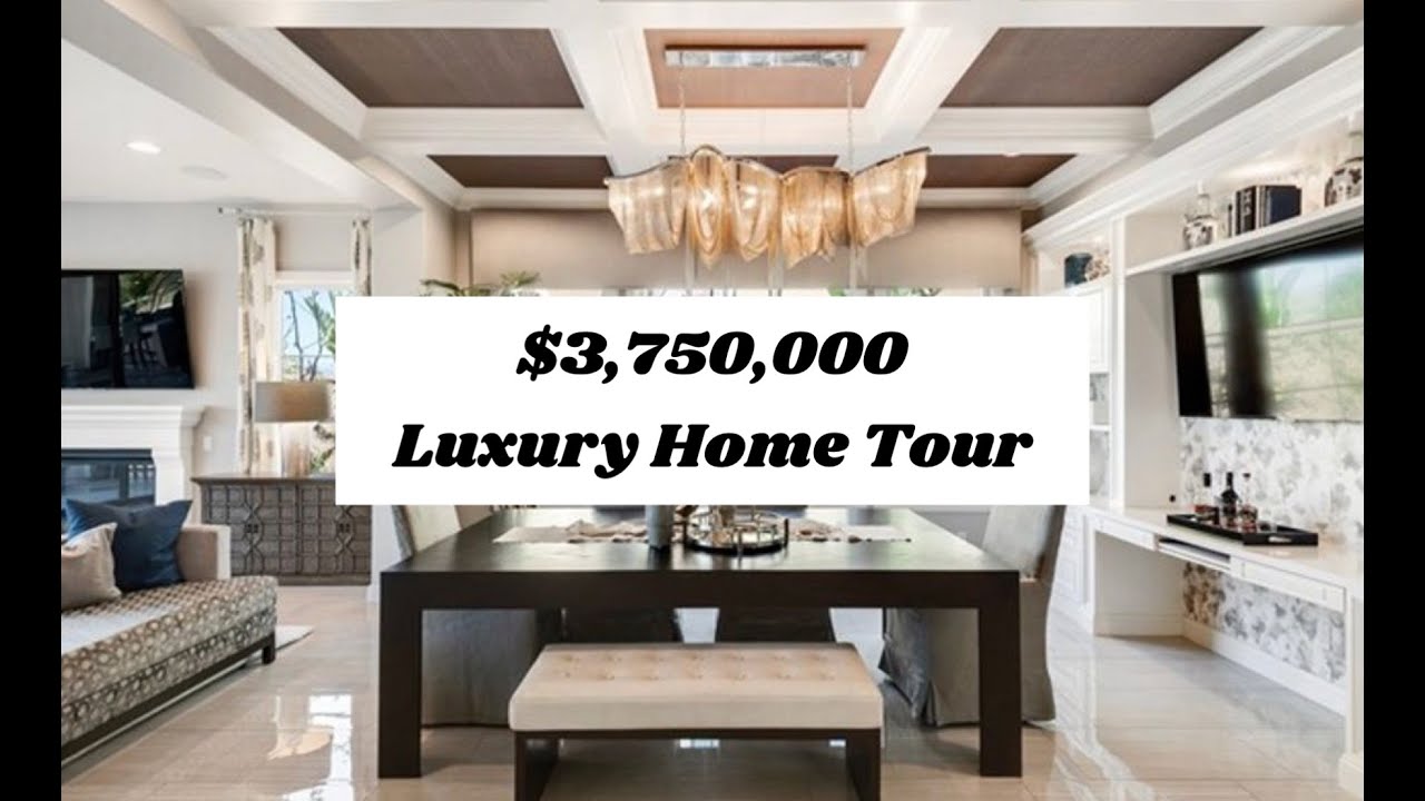$3,750,000 Luxury OC Home Tour