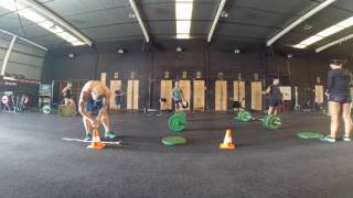 Janis Arsts German Throwdown 16.2 244 reps