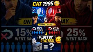 This CAT Voting Trick Will Shock You! #catpyq #catquant #shorts
