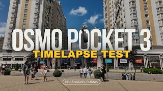 Dji Osmo Pocket 3 Timelapsemotionlapse Test Footage