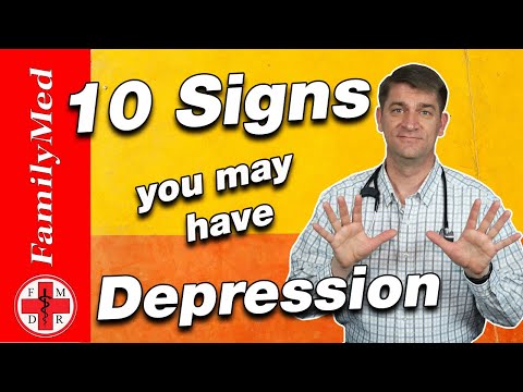 Are you Depressed? | Top 10 Signs to Watch For!