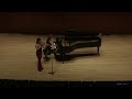 Beethoven Sonata no.7 for violin and piano