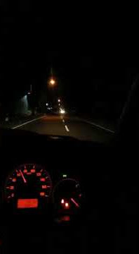 Story w.a Nyetir mobil malam hari Sepi